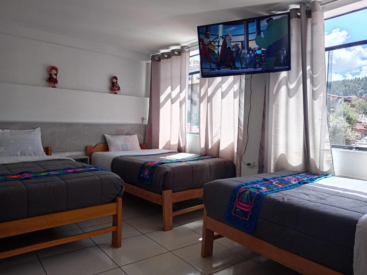 Hostal La Rasa Cusco Bagian luar foto
