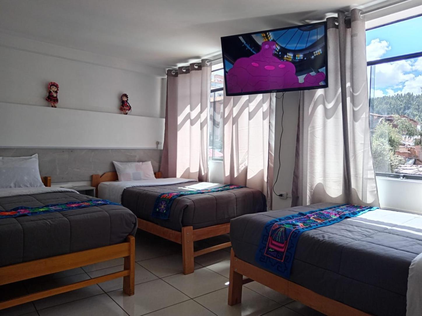 Hostal La Rasa Cusco Bagian luar foto